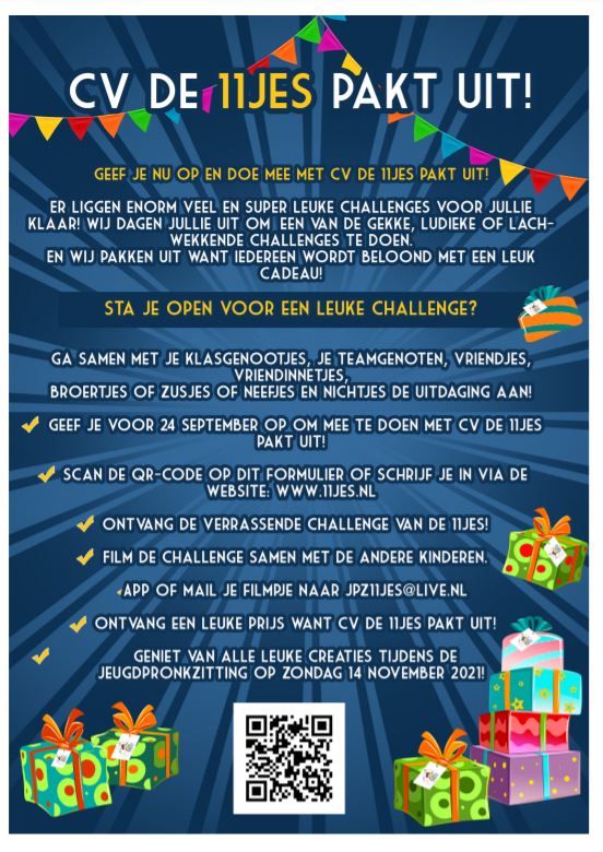 11jes voorkant flyer challenges