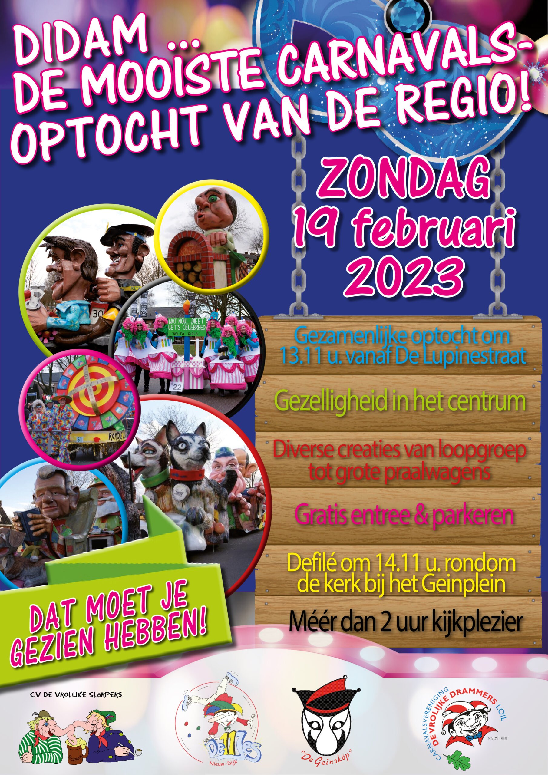 Pamflet - Gezamenlijke optocht 2023