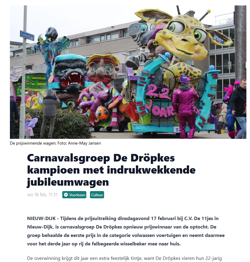 Montferland journaal - Dropkes